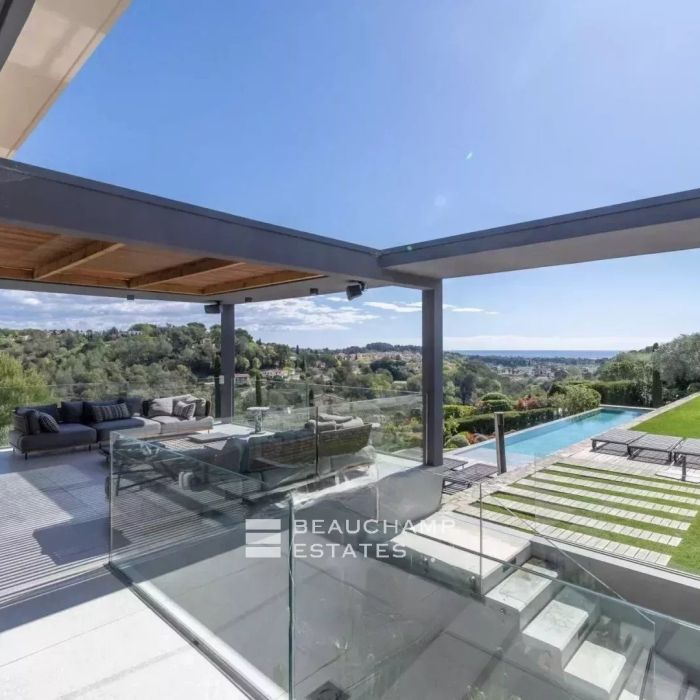 Unique contemporary property-Sea view-Private domain