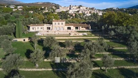 Unique sea view Bastide with Olive grove