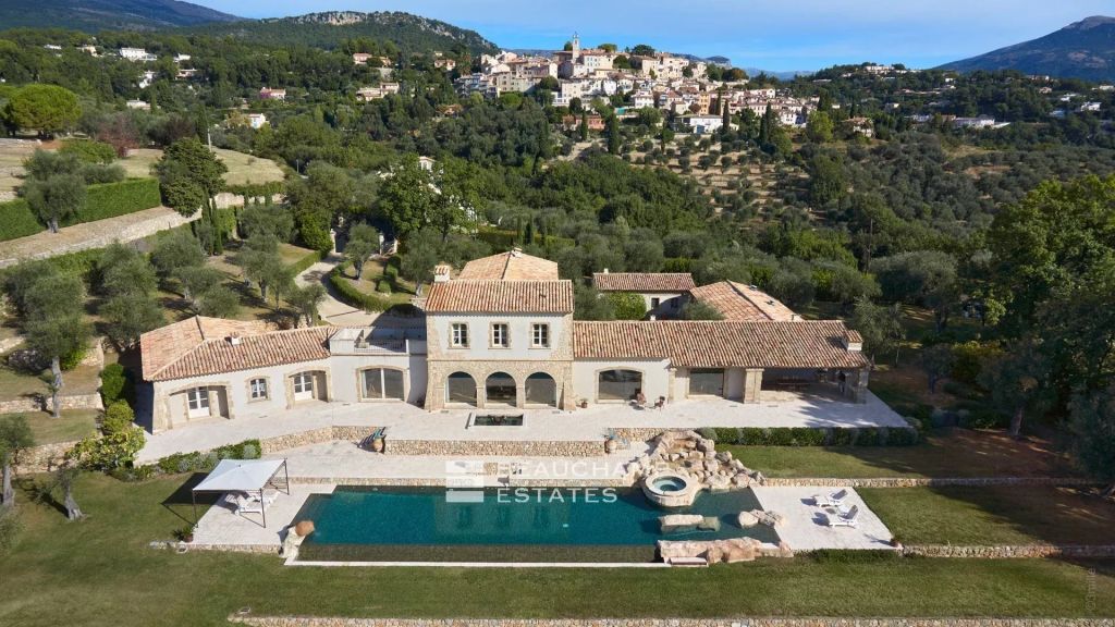 Unique sea view Bastide with Olive grove