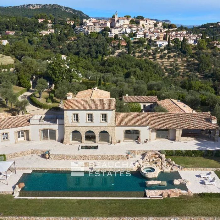 Unique sea view Bastide with Olive grove