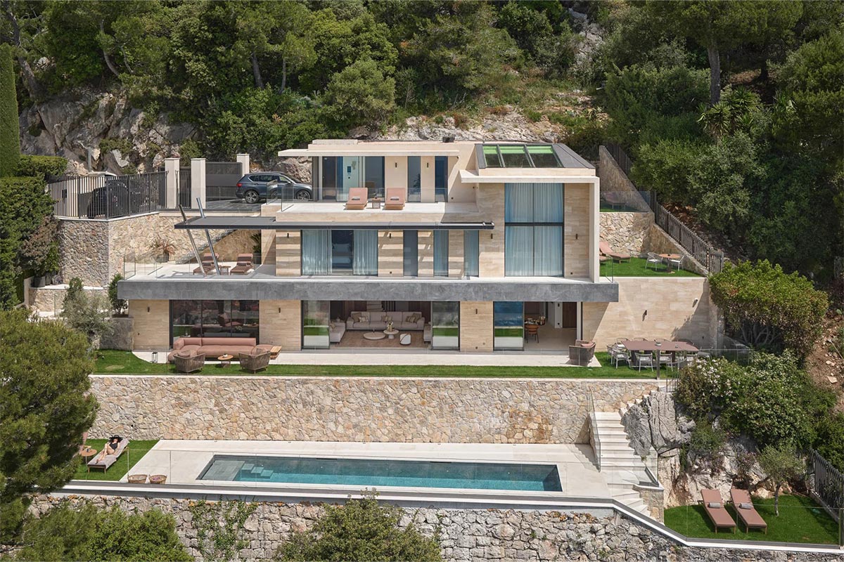 villa contemporaine saint jean cap ferrat | Beauchamp Estates