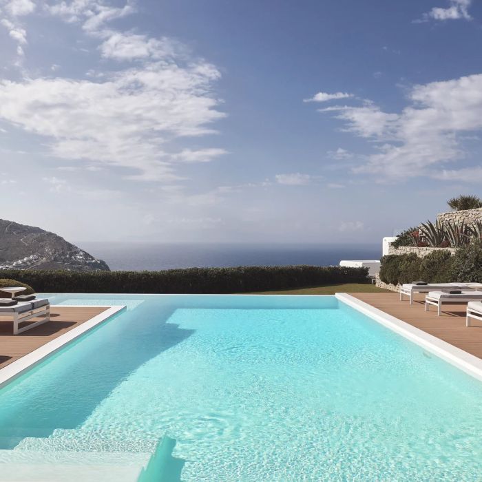 Villa Daedalus | Stunning views over Elia beach