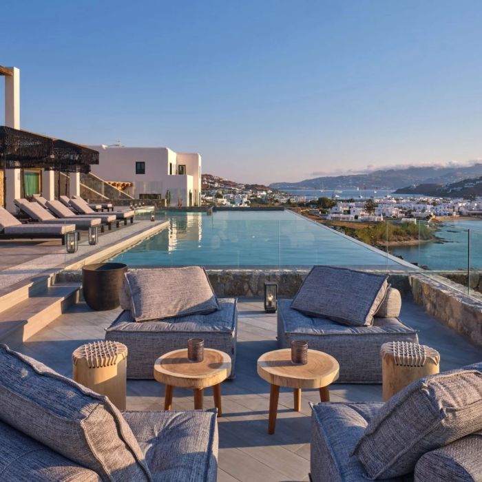 Villa Etheras | A stunning property overlooking the bay of Ornos