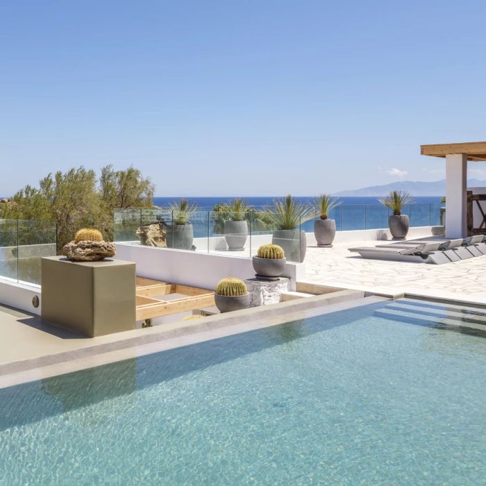 Villa Lilium | A lovely property above the famous beach of Psarou