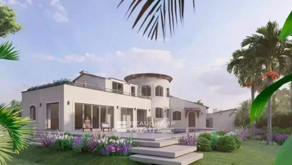 Villa Project in Super Cannes With Panoramic Sea View