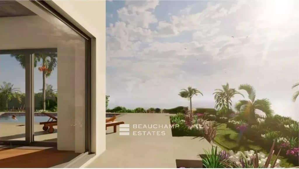 Villa Project in Super Cannes With Panoramic Sea View