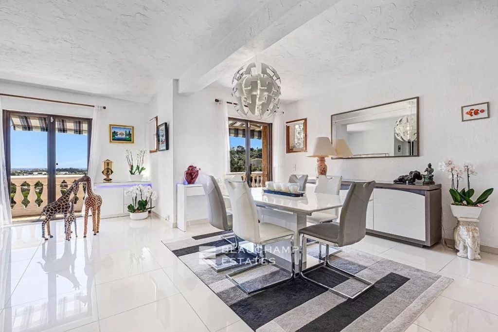 Villa provençale – 4 bedrooms – sea view on Capitou hill in Mandelieu