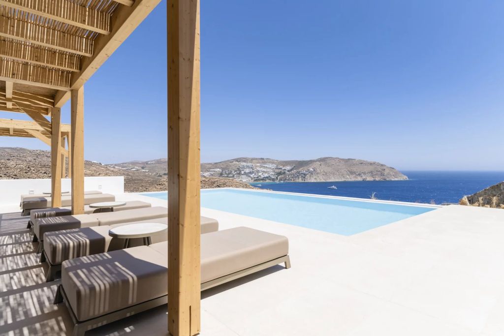 Villa Sense I | A newly built villa nestled atop the hill of Super Paradise