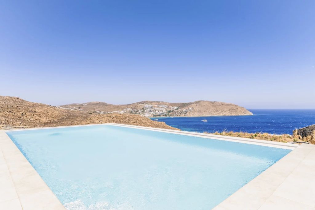 Villa Sense I | A newly built villa nestled atop the hill of Super Paradise