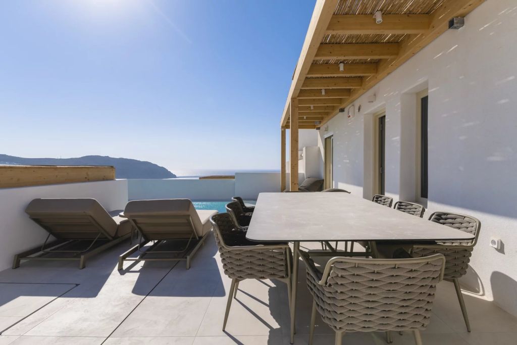 Villa Sense II | A newly built villa nestled atop the hill of Super Paradise