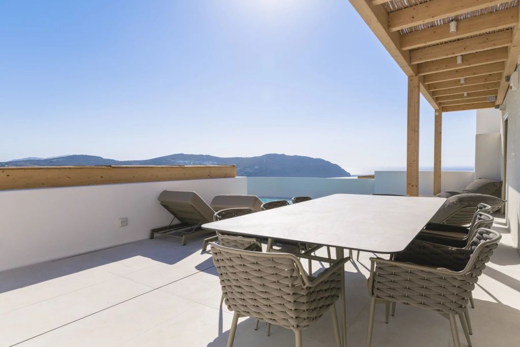 Villa Sense II | A newly built villa nestled atop the hill of Super Paradise