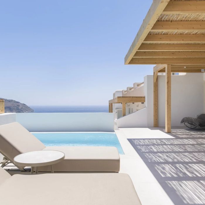 Villa Sense III | A newly built villa nestled atop the hill of Super Paradise