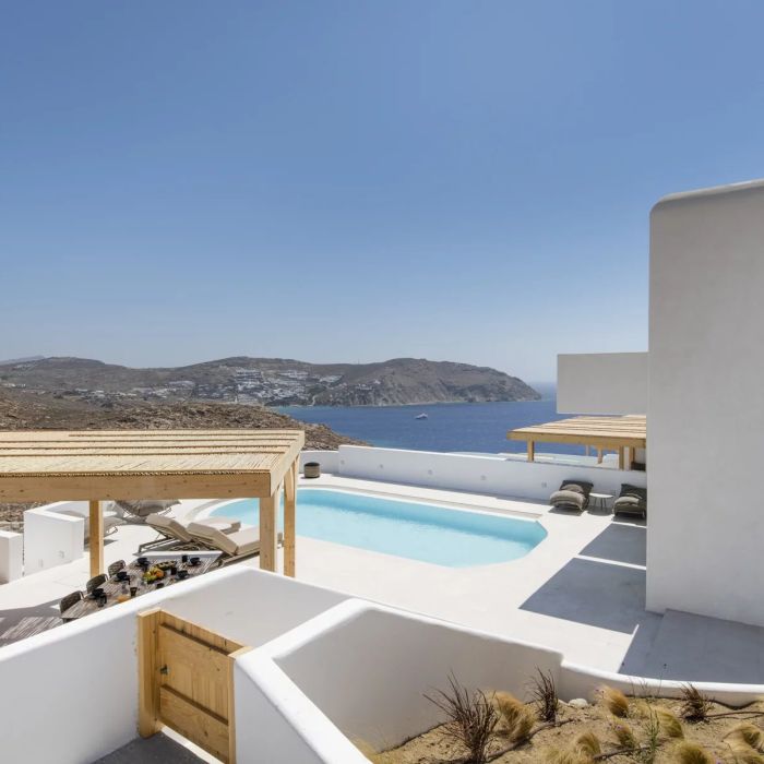 Villa Sense IV | A newly built villa nestled atop the hill of Super Paradise