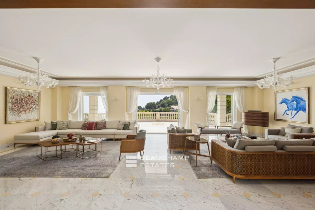 Villefranche sur Mer – Palladian Villa with Panoramic Sea View