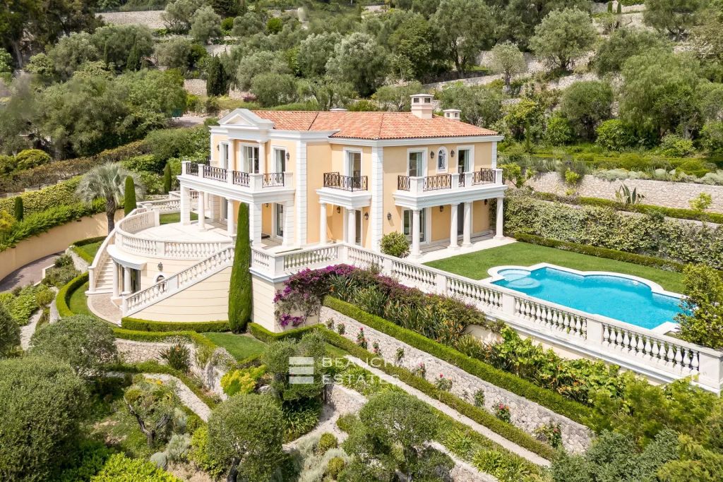 Villefranche sur Mer – Palladian Villa with Panoramic Sea View
