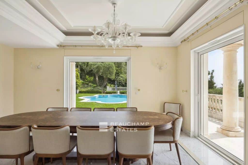 Villefranche sur Mer – Palladian Villa with Panoramic Sea View