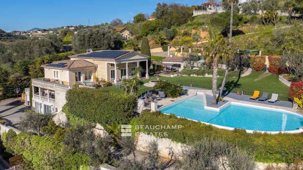 5-Bedroom Neo-Provençal Villa with Pool – Nice Fabron