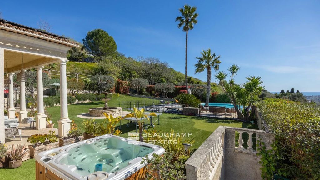 5-Bedroom Neo-Provençal Villa with Pool – Nice Fabron
