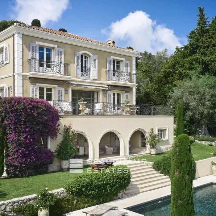 Propriété avec vue mer panoramique – 6 chambres – Cannes Californie