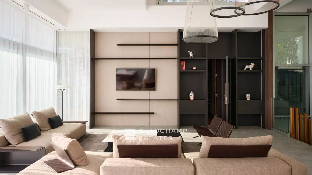 Contemporary villa with panoramic sea view – Cannes