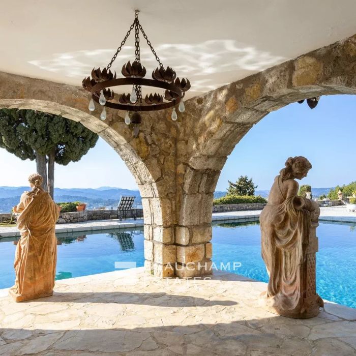 Exceptional Historic Estate “La Muse d’Orphée” with Panoramic Views over the Hinterland