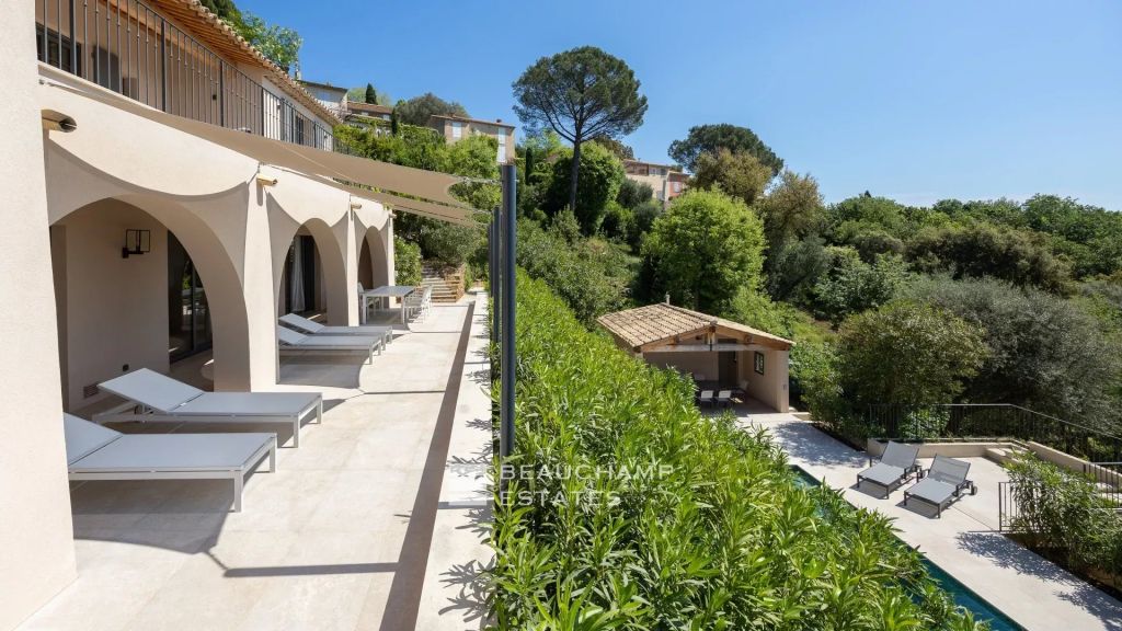 Gassin Hills – Exceptional Renovated Villa with Pool & Sunset Views