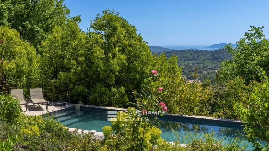 Neo-Provençal 5-Bedroom Villa with Sea View – Châteauneuf-Grasse
