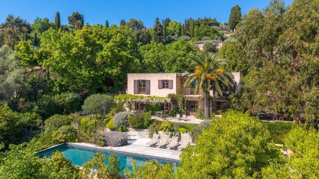 Neo-Provençal 5-Bedroom Villa with Sea View – Châteauneuf-Grasse