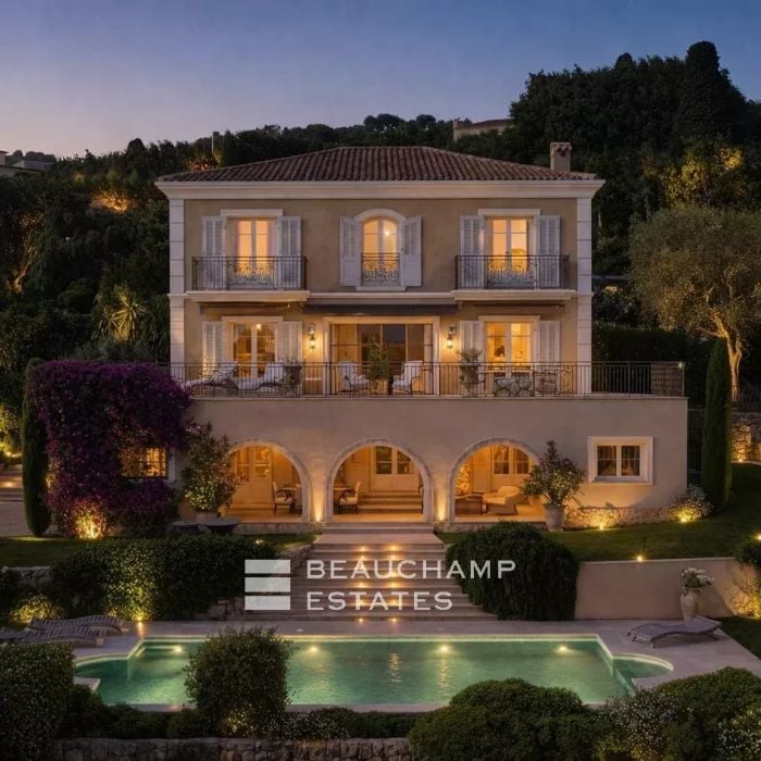 Propriété avec vue mer panoramique – 6 chambres – Cannes Californie