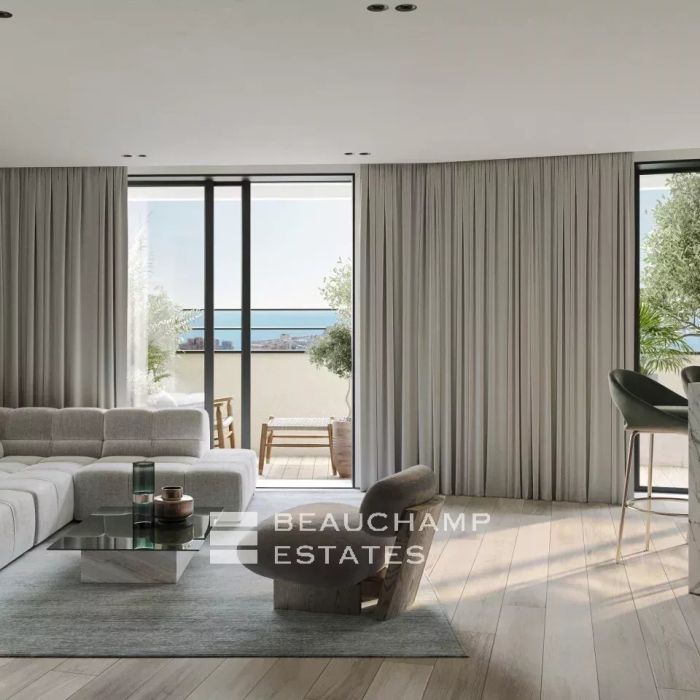 3-Bedroom Sea View Apartment – Beausoleil
