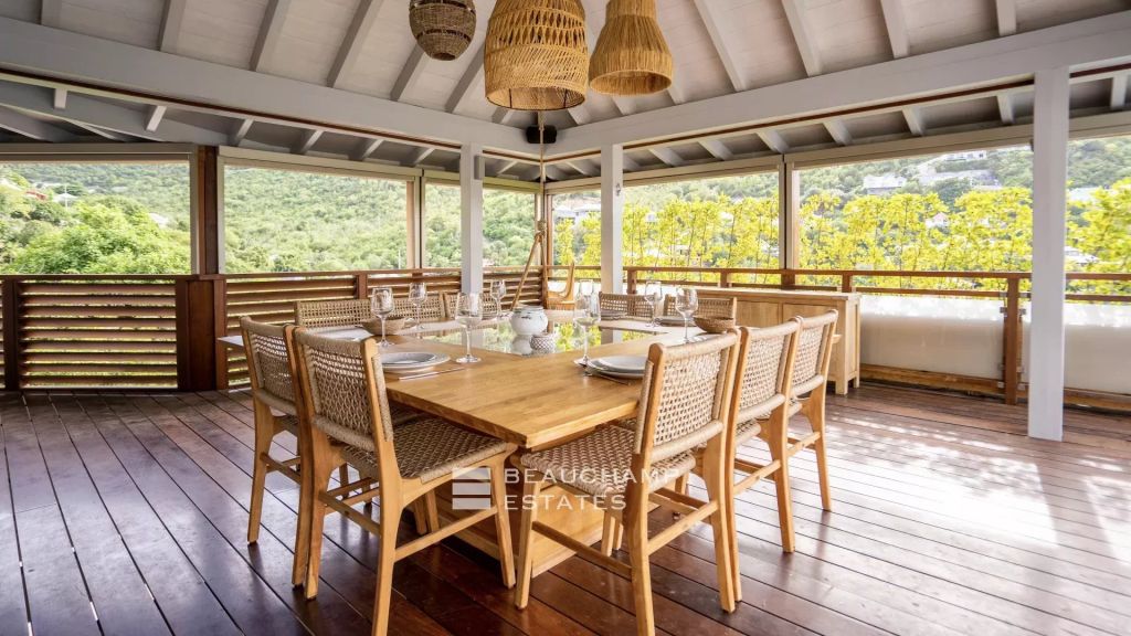 5-Bedroom Sea View Villa in the Hills of Saint-Jean – Saint Barth