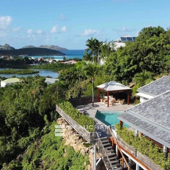 Villa 5 chambre avec vue mer dans les collines de Saint-Jean – Saint-Barth