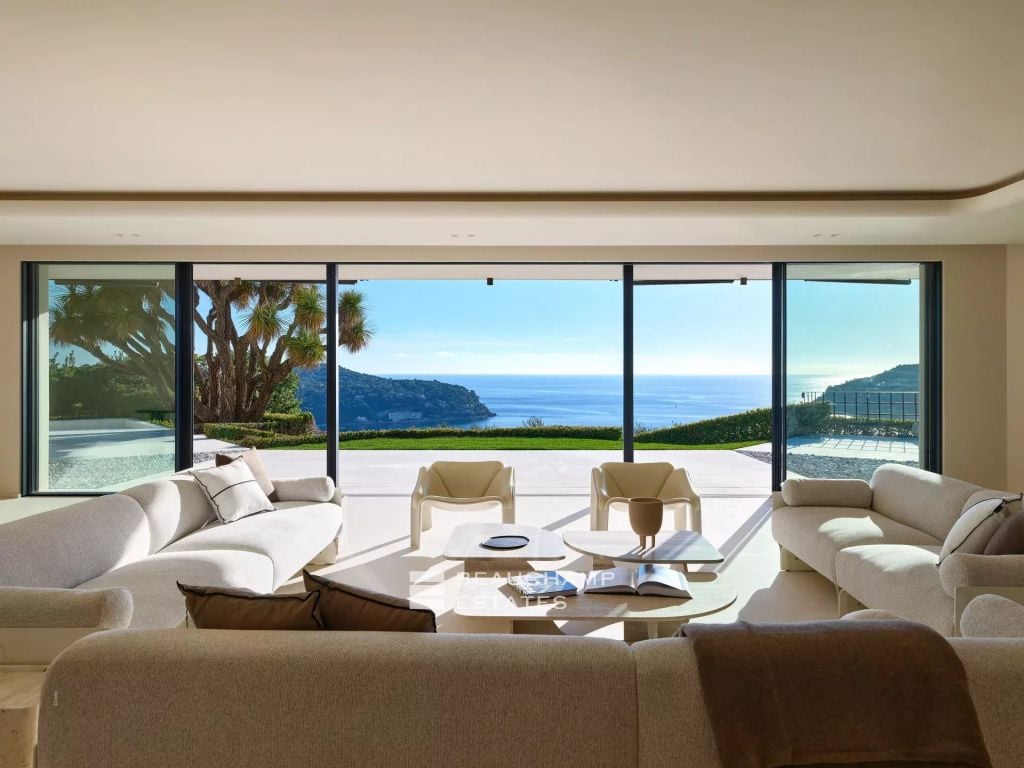 Contemporary 6-Bedroom Villa with Panoramic Sea Views –  Saint-Jean-Cap-Ferrat