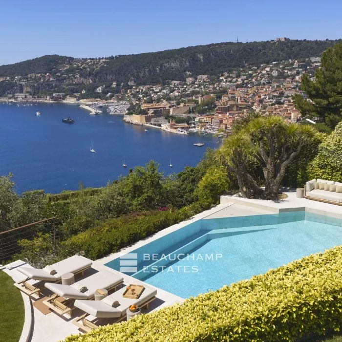 Villa contemporaine 6 chambres avec vue mer panoramique – Saint-Jean-Cap-Ferrat