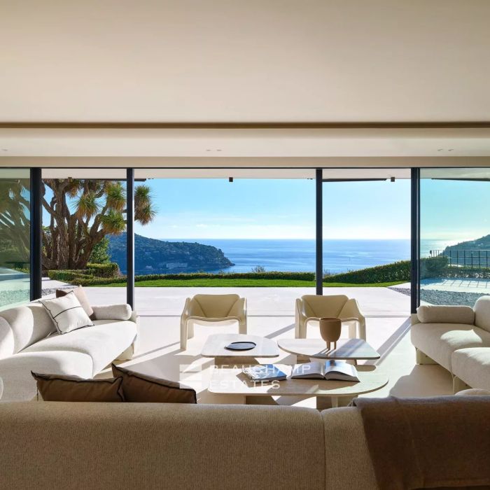 Villa contemporaine 6 chambres avec vue mer panoramique – Saint-Jean-Cap-Ferrat
