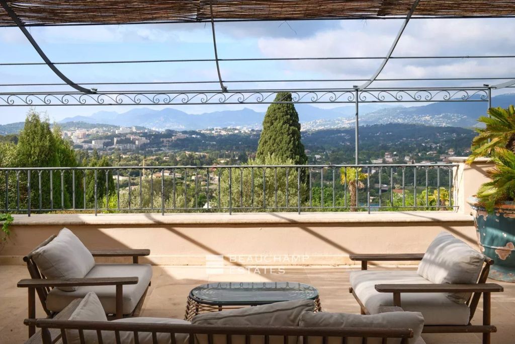 Neo-Provençal 6-bedroom villa with sea view and swimming pool – Mougins, Notre-Dame-de-Vie