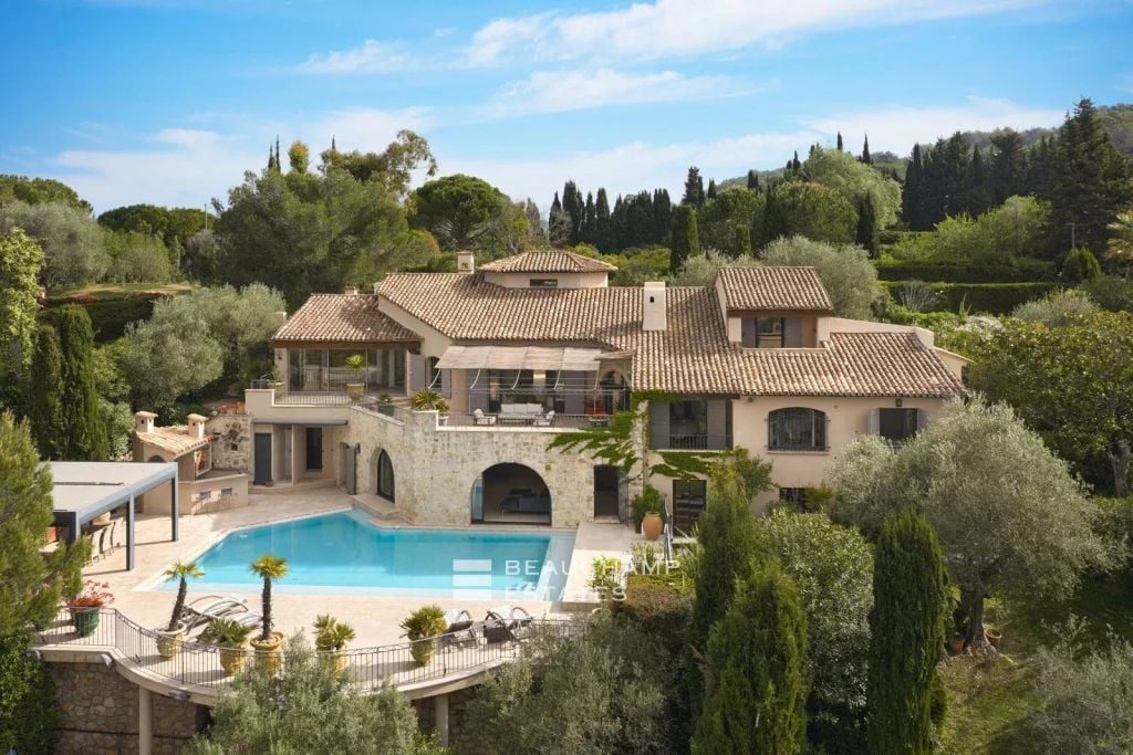 Neo-Provençal 6-bedroom villa with sea view and swimming pool – Mougins, Notre-Dame-de-Vie