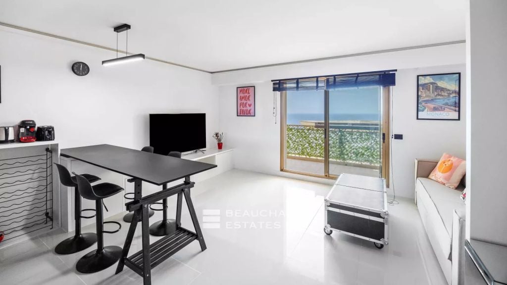 One-bedroom apartment with Panoramic Sea View – Cap d’Ail