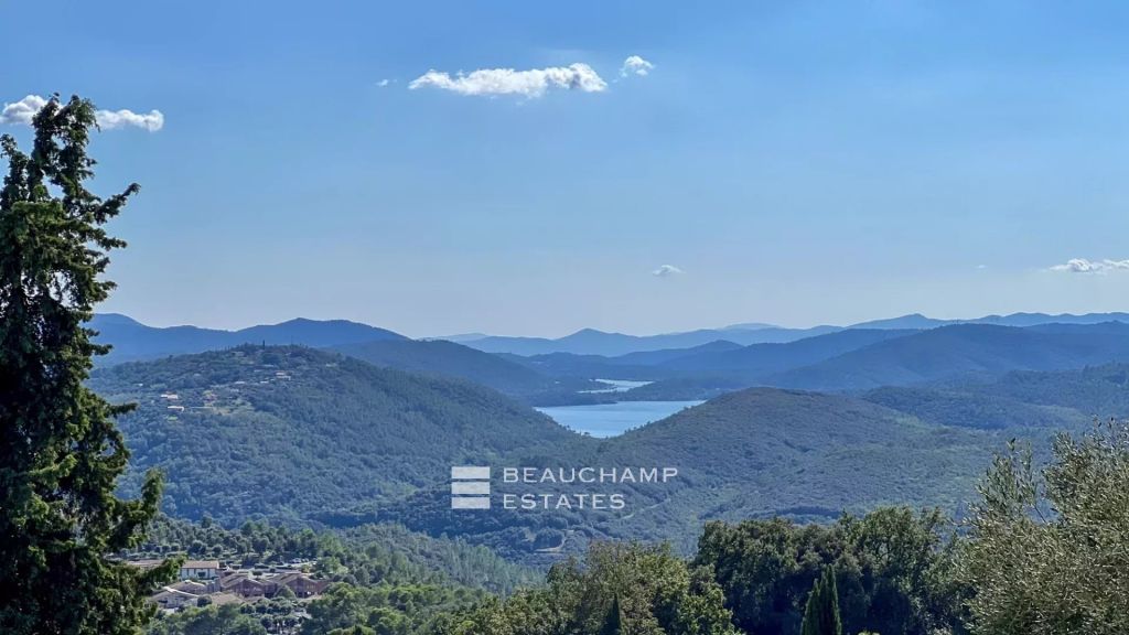 Peaceful Retreat in Le Tignet – Sea and Mountain Views