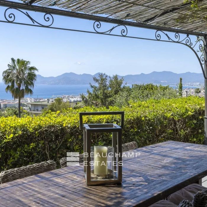 Exclusivité – Villa néo-provençale avec vue mer – Cannes