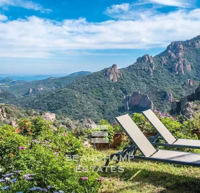3-Bedroom Provençal Villa with Panoramic Sea Views – Les Adrets-de-l’Estérel