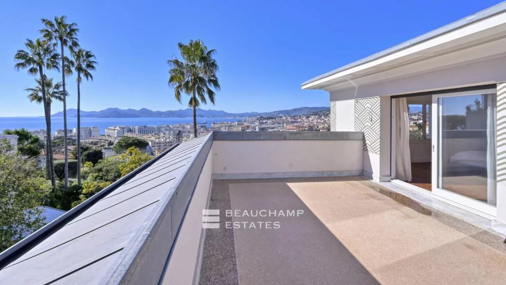 Belle Époque 5-bedroom villa with sea view – Basse Californie, Cannes