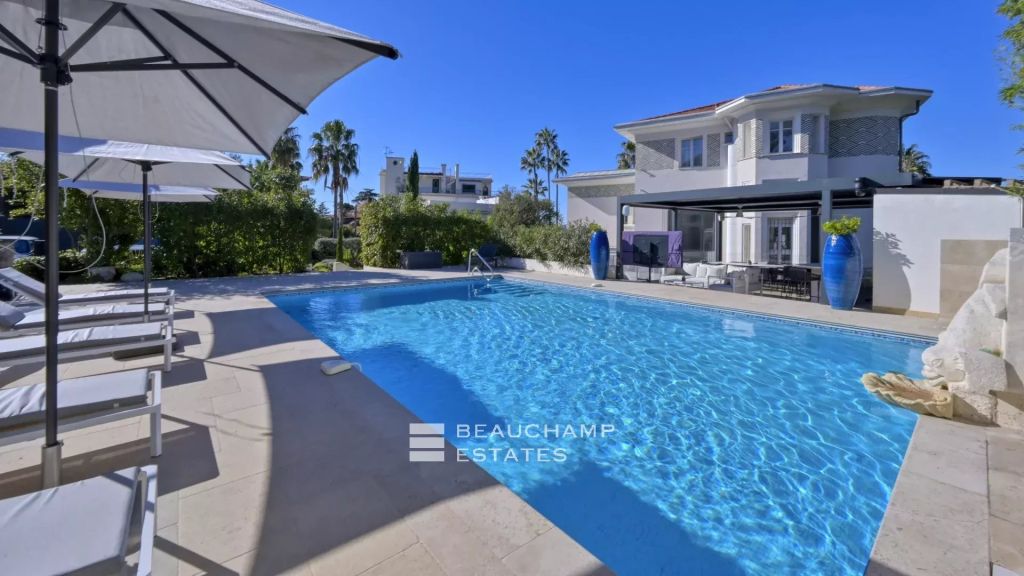 Belle Époque 7-bedroom villa with sea view – Basse Californie, Cannes