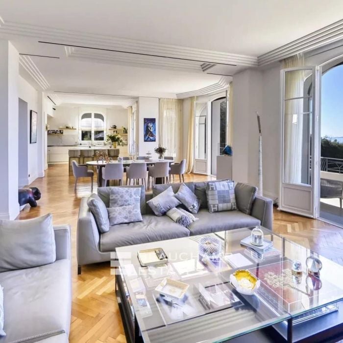 Belle Époque 7-bedroom villa with sea view – Basse Californie, Cannes
