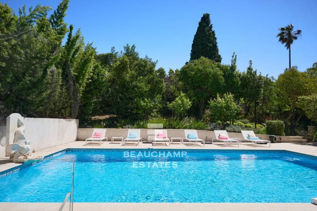 Belle Époque 7-bedroom villa with sea view – Basse Californie, Cannes