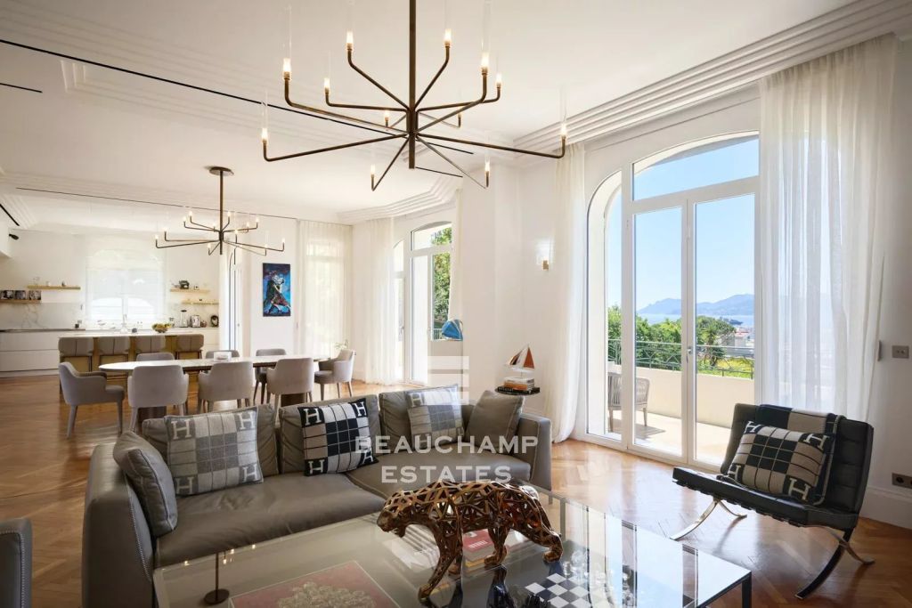 Belle Époque 7-bedroom villa with sea view – Basse Californie, Cannes