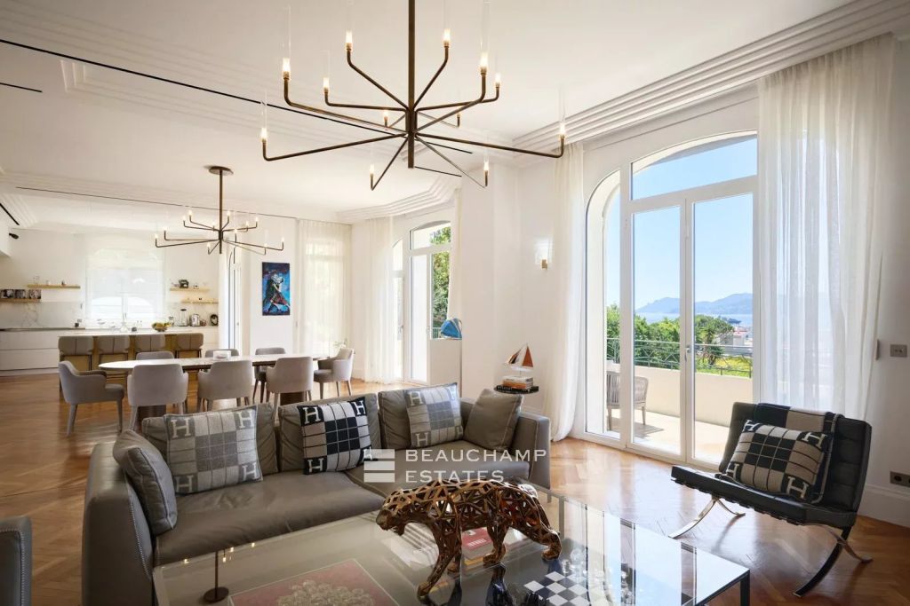Belle Époque 7-bedroom villa with sea view – Basse Californie, Cannes