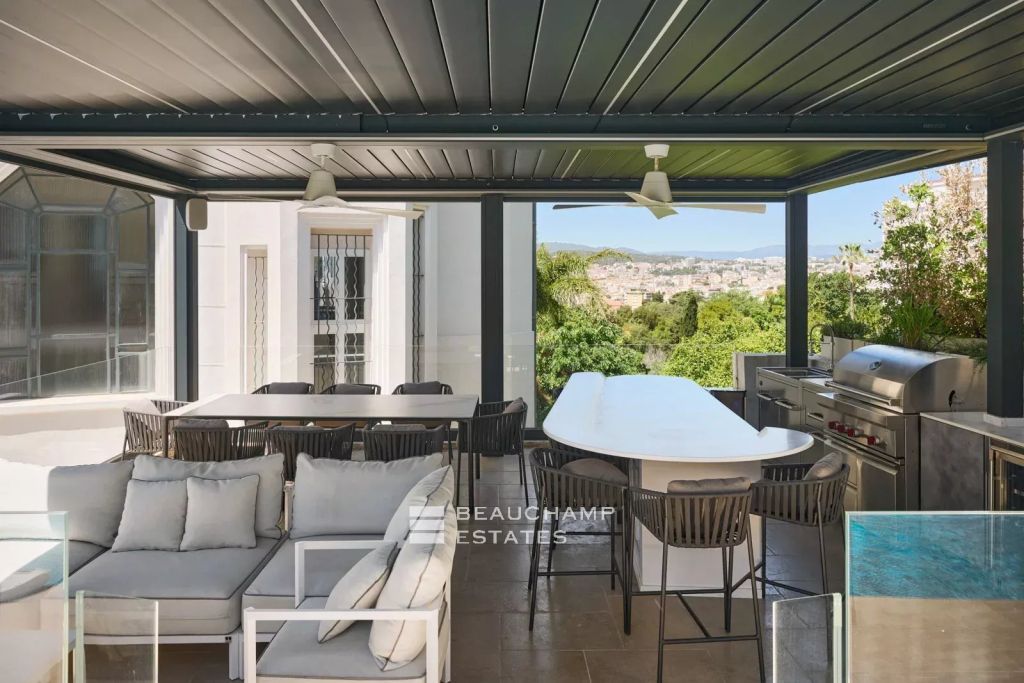 Belle Époque 7-bedroom villa with sea view – Basse Californie, Cannes
