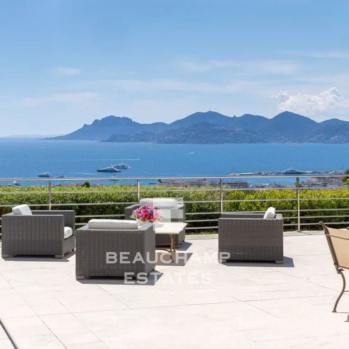Cannes Californie – villa vue mer panoramique