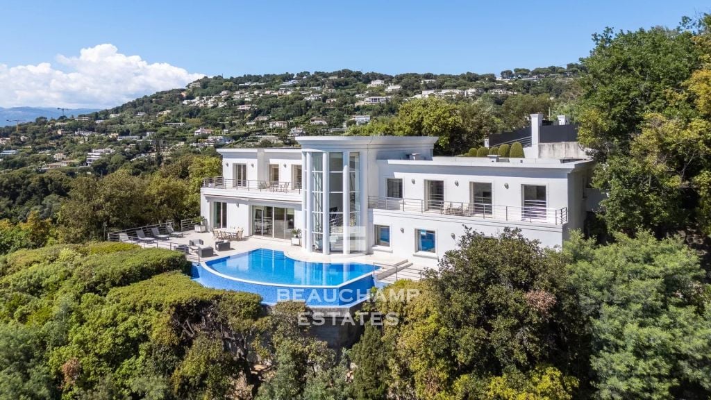 Cannes californie – panoramic sea view villa